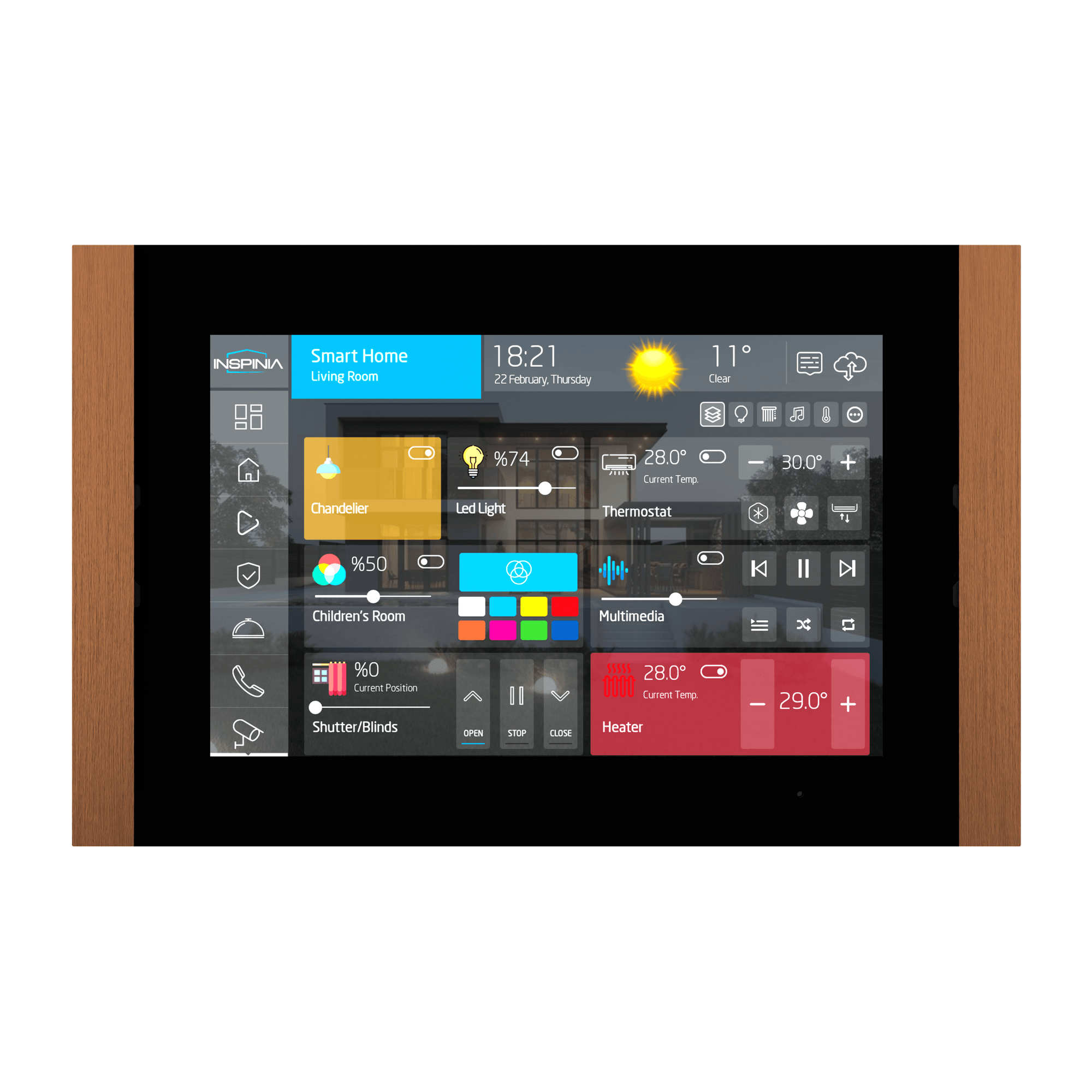 INSPINIA 10 SQ Touch Panel