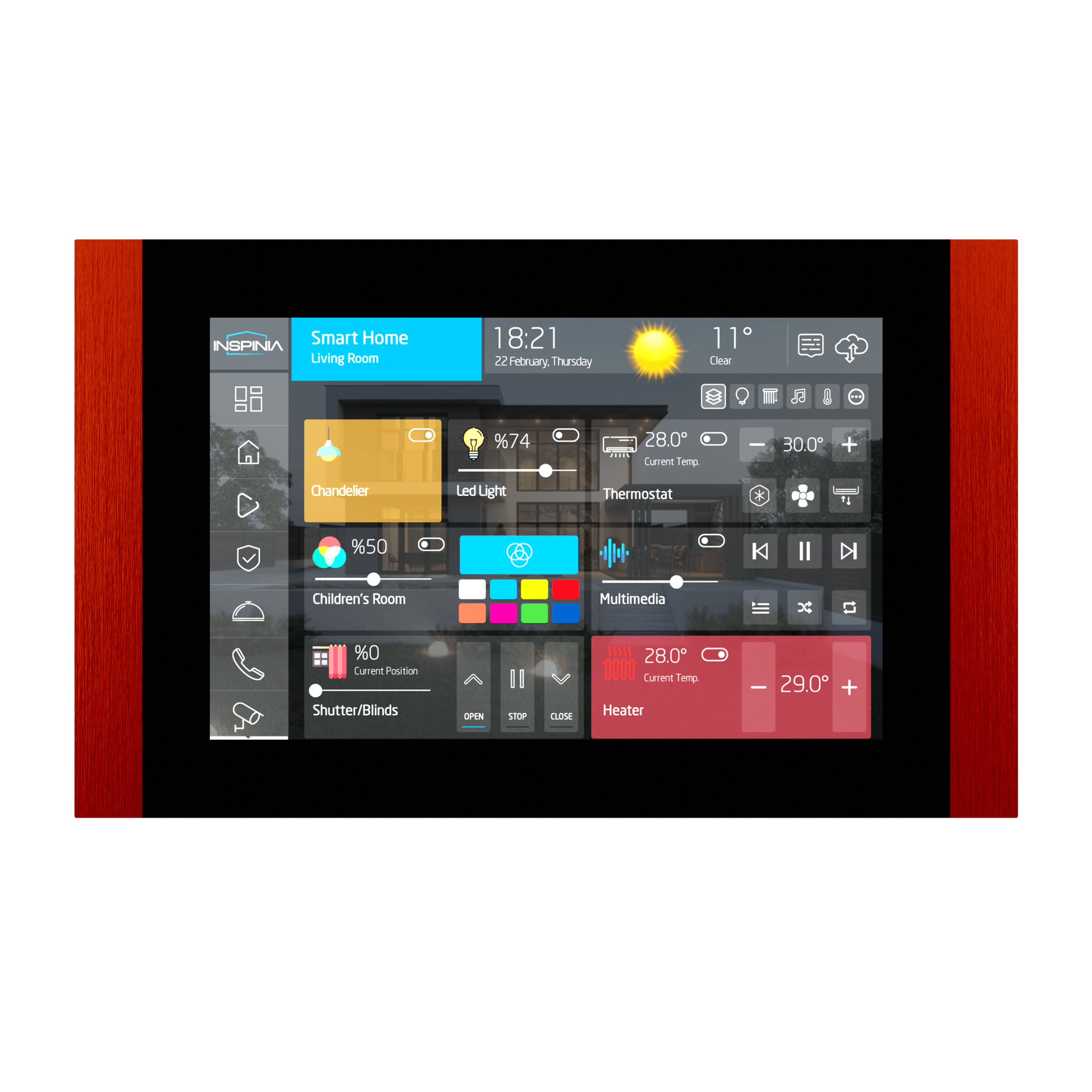 INSPINIA 10 SQ Touch Panel
